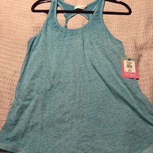NWT Reel Legends twist back tank